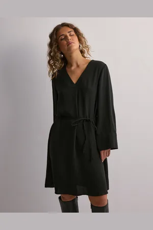 JDY - divya 7/8 V-Neck Belt Dress Wvn