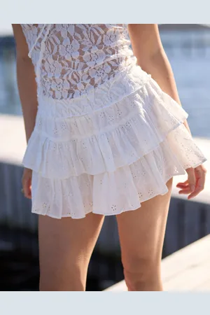 Nelly - Broderie Anglais Skort