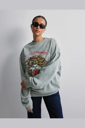 ED HARDY - Tiger-Vintage-Roar Crew Neck Sweat UNI