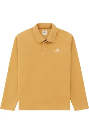 New Balance Män Made in USA Polar Fleece Polo Poly Knit, Storlek XS, S, L, XL, 2XL