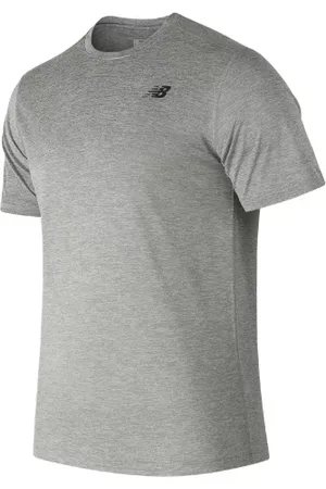 New Balance Män Core Heathered T-Shirt Poly Knit, Storlek XL