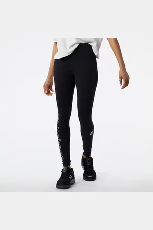 New Balance Kvinnor NB Essentials Legging Poly Knit, Storlek XS