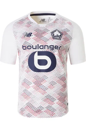 New Balance Barn Lille LOSC Away Youth Short Sleeve Jersey i Black Polyester, Storlek YL