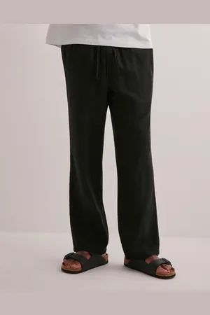 Solid SDAlann Allan Elasticated Linen Pants Linnebyxor