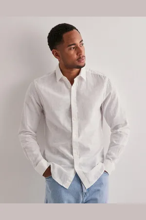 Only & Sons Onscaiden Life Ls Solid Linen Shirt Gröna skjortor