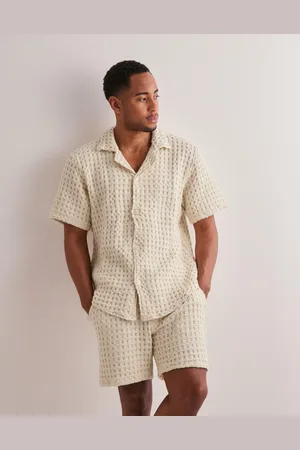 Oas Cuba Waffle Shirt Gröna skjortor