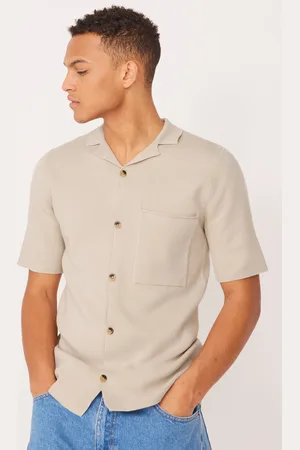 Only & Sons Onsluke Life 12 Resort Collar Knit Enfärgade skjortor