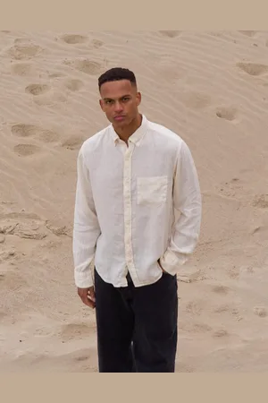 GANT Reg Gmnt Dyed Linen Shirt Linneskjortor