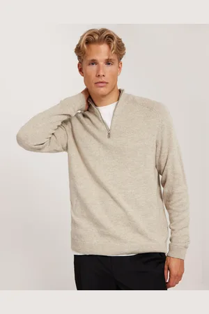 Only & Sons Onsedward Reg 7 Wool Half Zip Knit Stickade tröjor