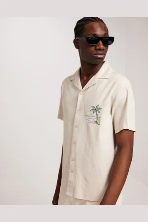 Solid SDItiel linen shirt Kortärmade skjortor