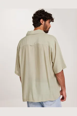 GANT Rel Texture Camp Collar Shirt Kortärmade skjortor