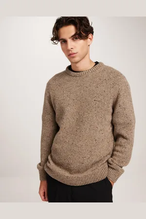 GANT Neps Wool C-Neck Stickade tröjor