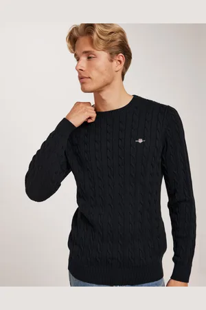 GANT Cotton Cable C-Neck Stickade tröjor