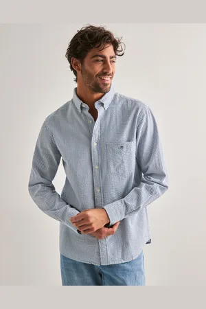GANT Reg Seersucker Stripe Shirt Randiga skjortor