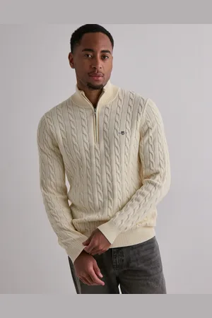 GANT Cotton Cable Half Zip Half zip