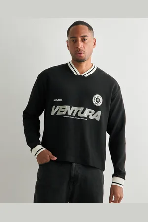 JACK & JONES Jcohorizon Sports Print Sweat Ls V Sweatshirts