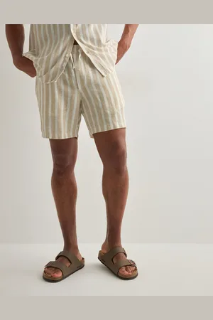 Solid Sdfried Shorts Linneshorts