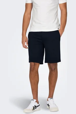 Only & Sons Onsmark Medelhög Midja Normal Passform Shorts