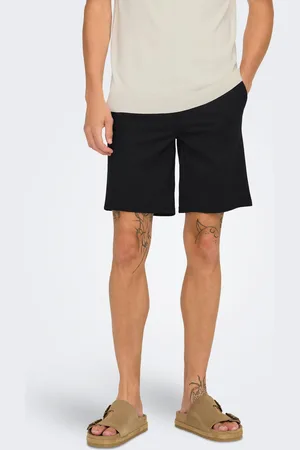 Only & Sons Onsmark Medelhög Midja Normal Passform Shorts