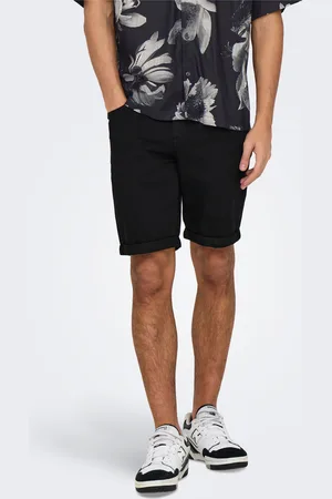 Only & Sons Onsply Medelhög Midja Normal Passform Shorts
