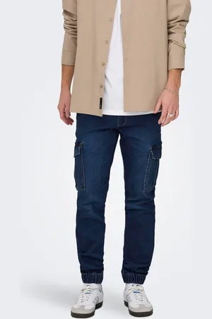 Only & Sons Onsweft Medelhög Midja Normal Passform Jeans