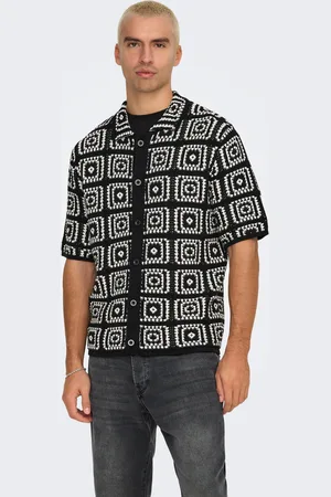 Only & Sons Onsbart Stickad Pikétröja