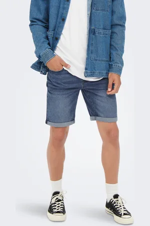Only & Sons Onsply Medelhög Midja Slim Fit Shorts