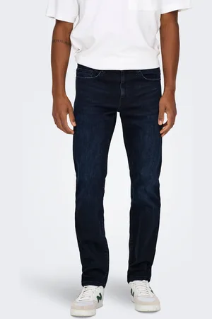 Only & Sons Onsweft Medelhög Midja Normal Passform Jeans