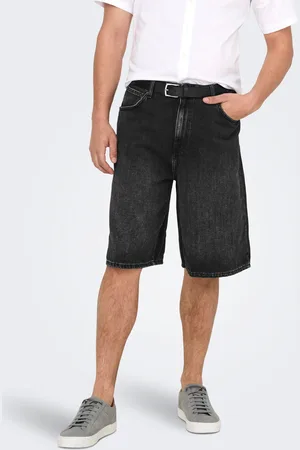 Only & Sons Onscarl Medelhög Midja Balloon Fit Shorts