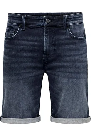 Only & Sons Onsply Medelhög Midja Normal Passform Shorts