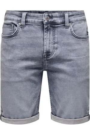 Only & Sons Onsply Medelhög Midja Normal Passform Shorts
