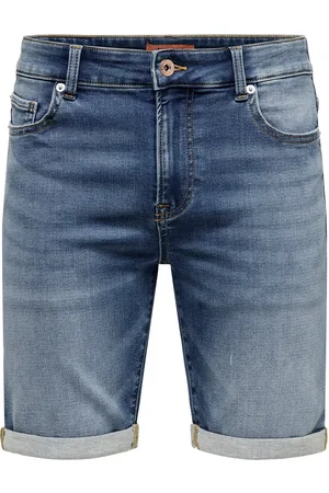 Only & Sons Onsply Medelhög Midja Normal Passform Shorts