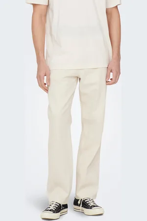 Only & Sons Onsedge Normal Midja Lös Passform Jeans