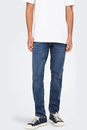 Only & Sons Onswarp Medelhög Midja Skinny Fit Jeans