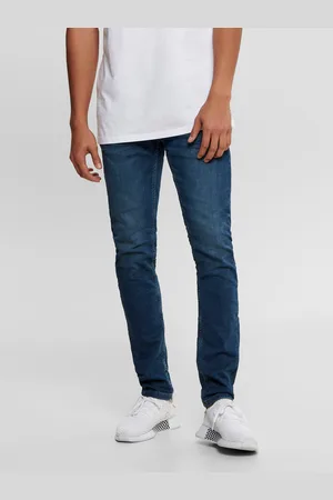 Only & Sons Onsloom Medelhög Midja Slim Fit Jeans