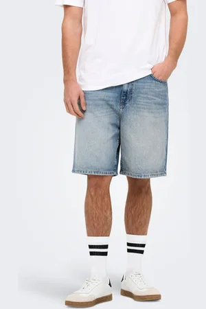 Only & Sons Onsfade Medelhög Midja Lös Passform Shorts