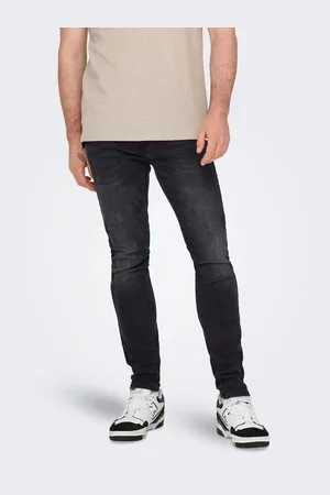 Only & Sons Onswarp Låg Midja Skinny Fit Jeans