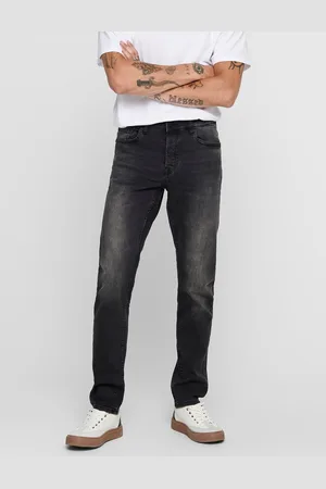 Only & Sons Onsloom Medelhög Midja Slim Fit Jeans