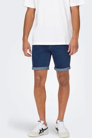 Only & Sons Onsply Medelhög Midja Normal Passform Shorts