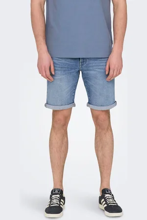 Only & Sons Onsply Medelhög Midja Slim Fit Shorts