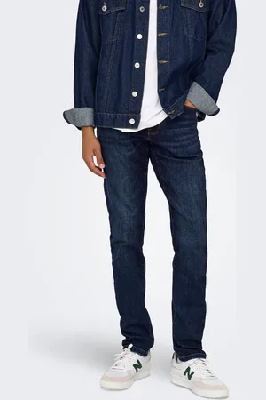 Only & Sons Onsloom Medelhög Midja Slim Fit Jeans