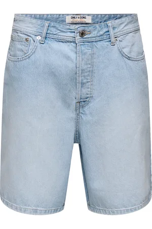 Only & Sons Onsfade Medelhög Midja Lös Passform Shorts