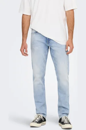 Only & Sons Onsweft Medelhög Midja Normal Passform Jeans