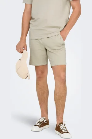 Only & Sons Onskian Medelhög Midja Normal Passform Shorts