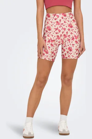 ONLY Onpronda-1 Hög Midja Åtsittande Passform Bikershorts