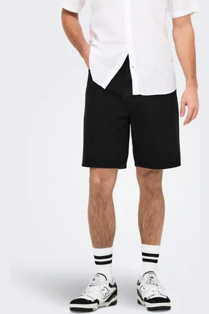 Only & Sons Onsfade Medelhög Midja Lös Passform Shorts