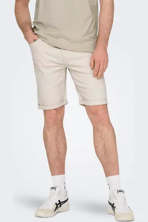 Only & Sons Onsply Medelhög Midja Normal Passform Shorts