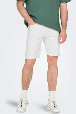 Only & Sons Onsply Medelhög Midja Normal Passform Shorts