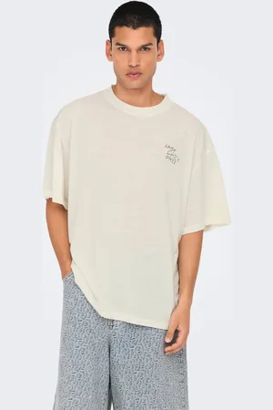 Only & Sons Överdimensionerad Passform O-ringning Boxärmar T-shirt