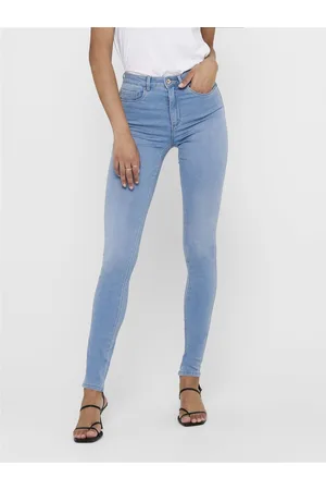 ONLY Onlroyal Hög Midja Skinny Fit Jeans